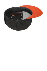 Custom Embroidered New Era Shadow Heather Striped Flat Bill Snapback Cap - Jittybo's Custom Clothing & Embroidery