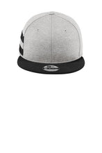 Lade das Bild in den Galerie-Viewer, Custom Embroidered New Era Shadow Heather Striped Flat Bill Snapback Cap - Jittybo&#39;s Custom Clothing &amp; Embroidery
