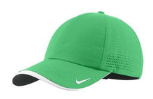 画像をギャラリービューアに読み込む, CUSTOM Nike Dri-FIT Swoosh Perforated Cap - Jittybo&#39;s Custom Clothing &amp; Embroidery
