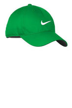 Cargar imagen en el visor de la galería, Custom Embroidered Nike Dri-FIT Swoosh Front Cap - Jittybo&#39;s Custom Clothing &amp; Embroidery
