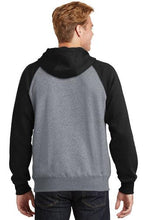 Lade das Bild in den Galerie-Viewer, Custom Printed Raglan Colorblock Pullover Hooded Sweatshirt Add Your Logo or Text - Jittybo&#39;s Custom Clothing &amp; Embroidery
