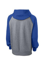 画像をギャラリービューアに読み込む, Custom Printed Raglan Colorblock Pullover Hooded Sweatshirt Add Your Logo or Text - Jittybo&#39;s Custom Clothing &amp; Embroidery
