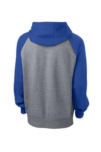 Custom Printed Raglan Colorblock Pullover Hooded Sweatshirt Add Your Logo or Text - Jittybo's Custom Clothing & Embroidery