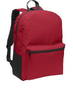 Cargar imagen en el visor de la galería, Custom Embroidered Value Backpack - Jittybo&#39;s Custom Clothing &amp; Embroidery
