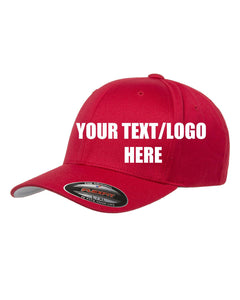Custom Flexfit / Flex Fit 6277 Curved Bill / Personalized Embroidery / Your Custom Hat / Flexfit Baseball Caps / Embroidered Hats / Custom - Jittybo's Custom Clothing & Embroidery