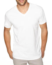 Load image into Gallery viewer, CUSTOM PRINTED Next Level Men&#39;s Sueded V-Neck T-Shirt - Jittybo&#39;s Custom Clothing &amp; Embroidery
