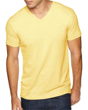 Load image into Gallery viewer, CUSTOM PRINTED Next Level Men&#39;s Sueded V-Neck T-Shirt - Jittybo&#39;s Custom Clothing &amp; Embroidery

