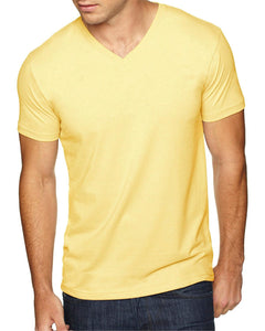CUSTOM PRINTED Next Level Men's Sueded V-Neck T-Shirt - Jittybo's Custom Clothing & Embroidery