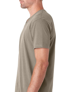 CUSTOM PRINTED Next Level Men's Sueded V-Neck T-Shirt - Jittybo's Custom Clothing & Embroidery