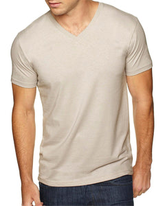 CUSTOM PRINTED Next Level Men's Sueded V-Neck T-Shirt - Jittybo's Custom Clothing & Embroidery