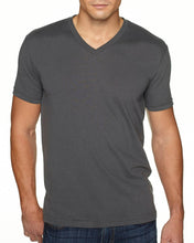 Load image into Gallery viewer, CUSTOM PRINTED Next Level Men&#39;s Sueded V-Neck T-Shirt - Jittybo&#39;s Custom Clothing &amp; Embroidery
