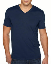 Load image into Gallery viewer, CUSTOM PRINTED Next Level Men&#39;s Sueded V-Neck T-Shirt - Jittybo&#39;s Custom Clothing &amp; Embroidery
