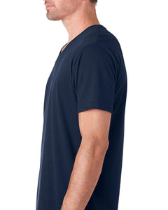 CUSTOM PRINTED Next Level Men's Sueded V-Neck T-Shirt - Jittybo's Custom Clothing & Embroidery