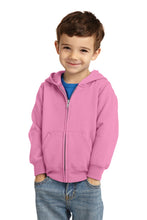 Cargar imagen en el visor de la galería, Custom Toddler Core Fleece Full-Zip Hoodie Sweatshirt/ Custom Children&#39;s Sweater/ Toddler Customized Sweatshirt/Kids Personalized Sweatshirt - Jittybo&#39;s Custom Clothing &amp; Embroidery
