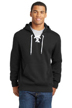 Load image into Gallery viewer, Custom Embroidered Lace Up Pullover Hooded Sweatshirt - Jittybo&#39;s Custom Clothing &amp; Embroidery
