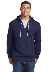 Custom Embroidered Lace Up Pullover Hooded Sweatshirt - Jittybo's Custom Clothing & Embroidery