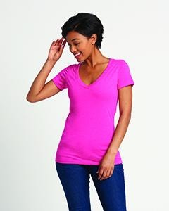 Custom Printed Womens V-Neck T-Shirt Add Your Logo or Text - Jittybo's Custom Clothing & Embroidery