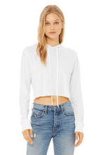 Lade das Bild in den Galerie-Viewer, Custom Embroidered Cropped Women&#39;s Long Sleeve Cropped Hoodie Add Your Logo or Text - Jittybo&#39;s Custom Clothing &amp; Embroidery
