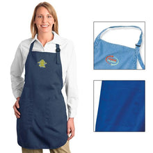 画像をギャラリービューアに読み込む, Custom Embroidered Full-Length Apron Add Your Logo or Text - Jittybo&#39;s Custom Clothing &amp; Embroidery
