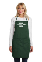 Load image into Gallery viewer, Custom EMBROIDERED Full-Length Apron / Kitchen and Dining Apron - Jittybo&#39;s Custom Clothing &amp; Embroidery
