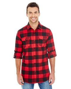 Custom Printed Men's Flannel Shirt - Jittybo's Custom Clothing & Embroidery