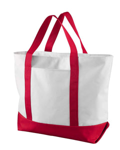 Custom All  Giant Zippered Boat Tote  Add Your Logo or Text - Jittybo's Custom Clothing & Embroidery