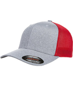 Custom Embroidered Flexfit Trucker Hat Add your logo or text - Jittybo's Custom Clothing & Embroidery