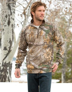 Custom Embroidered Russell Outdoors 1/4-Zip Sweatshirt / Customized Hoodie / Custom Camo / Embroidered Hoodie / Custom Camouflage Hoodie - Jittybo's Custom Clothing & Embroidery