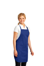 Cargar imagen en el visor de la galería, Custom Embroidered Full-Length Apron with Stain Release Add Your Logo or Text - Jittybo&#39;s Custom Clothing &amp; Embroidery
