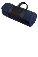 画像をギャラリービューアに読み込む, Custom Fleece Blanket with Carrying Strap Add Your Logo or Text - Jittybo&#39;s Custom Clothing &amp; Embroidery
