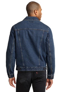 CUSTOM Embroidered Men's Denim Jacket Add Your Logo or Text - Jittybo's Custom Clothing & Embroidery