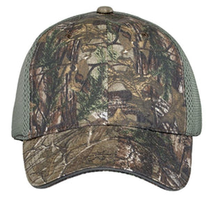 CUSTOM Embroidered Camouflage Cap with Air Mesh Back - Jittybo's Custom Clothing & Embroidery