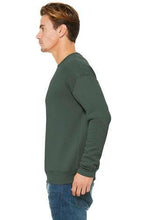 Cargar imagen en el visor de la galería, Custom Printed Bella+Canvas Unisex Sponge Fleece Drop Shoulder Sweatshirt - Jittybo&#39;s Custom Clothing &amp; Embroidery
