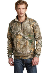 Custom Embroidered Russell Outdoors 1/4-Zip Sweatshirt / Customized Hoodie / Custom Camo / Embroidered Hoodie / Custom Camouflage Hoodie - Jittybo's Custom Clothing & Embroidery