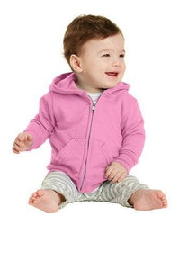 Custom Infant Fleece Full-Zip Hooded Sweatshirt Add Your Logo or Text - Jittybo's Custom Clothing & Embroidery