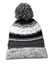 CUSTOM Embroidered Pom Pom Team Beanie - Jittybo's Custom Clothing & Embroidery