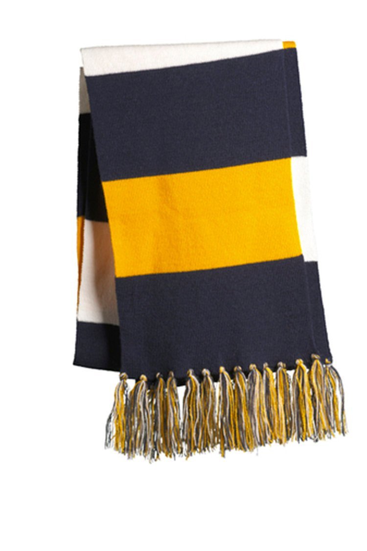 CUSTOM Embroidered Spectator Scarf Add your text or logo - Jittybo's Custom Clothing & Embroidery