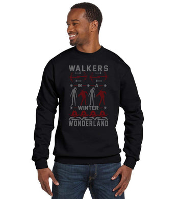 Merry Christmas Ugly Sweater (Walkers Winter Wonderland) - Jittybo's Custom Clothing & Embroidery