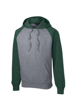 Lade das Bild in den Galerie-Viewer, Custom Printed Raglan Colorblock Pullover Hooded Sweatshirt Add Your Logo or Text - Jittybo&#39;s Custom Clothing &amp; Embroidery
