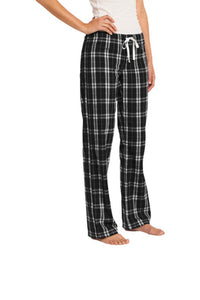 Custom Women's Embroidered Flannel Plaid Pants ADD YOUR LOGO OR TEXT Women's Pajamas - Jittybo's Custom Clothing & Embroidery