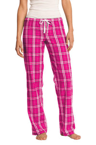 Custom Women's Embroidered Flannel Plaid Pants ADD YOUR LOGO OR TEXT Women's Pajamas - Jittybo's Custom Clothing & Embroidery