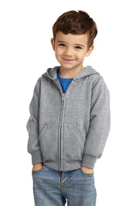 Custom Toddler Core Fleece Full-Zip Hoodie Sweatshirt/ Custom Children's Sweater/ Toddler Customized Sweatshirt/Kids Personalized Sweatshirt - Jittybo's Custom Clothing & Embroidery