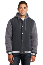 Load image into Gallery viewer, Custom Embroidered Insulated Letterman Jacket - Jittybo&#39;s Custom Clothing &amp; Embroidery
