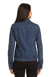 CUSTOM Embroidered Ladies Denim Jacket / Custom Jean Jacket - Jittybo's Custom Clothing & Embroidery