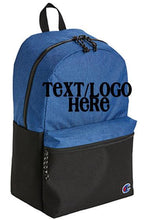 Load image into Gallery viewer, Custom Champion Backpack / Personalized Bag/ Monogrammed Bag/ Customized Bag/ Custom Sport Gear / Champion Customized Backpack - Jittybo&#39;s Custom Clothing &amp; Embroidery
