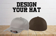 Cargar imagen en el visor de la galería, Custom Flexfit / Flex Fit 6277 Curved Bill / Personalized Embroidery / Your Custom Hat / Flexfit Baseball Caps / Embroidered Hats / Custom - Jittybo&#39;s Custom Clothing &amp; Embroidery
