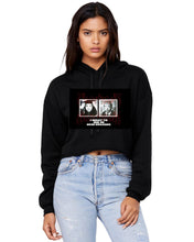 Load image into Gallery viewer, Custom Embroidered Womens Bella+Canvas Cropped Fleece Hoodie ADD your text or logo - Jittybo&#39;s Custom Clothing &amp; Embroidery
