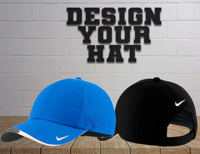 CUSTOM Nike Dri-FIT Swoosh Perforated Cap - Jittybo's Custom Clothing & Embroidery